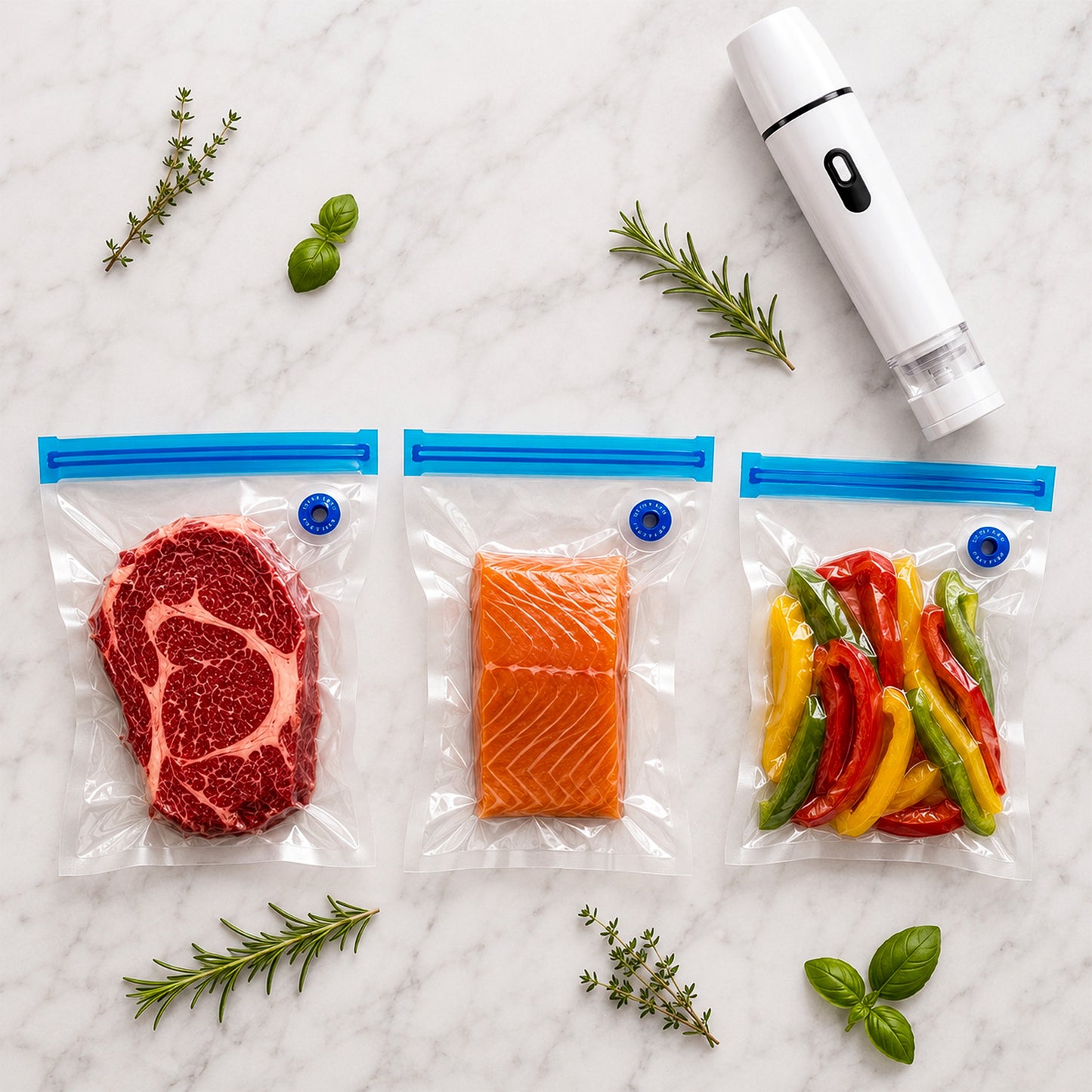 WellPreserve Cordless Vacuum Sealer Kit
