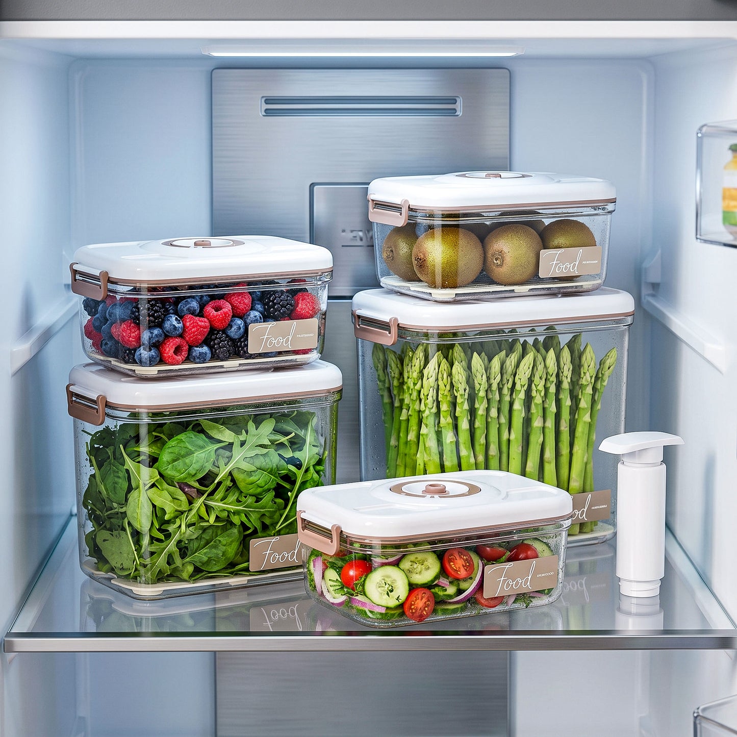 VacuSeal Vacuum Storage Containers