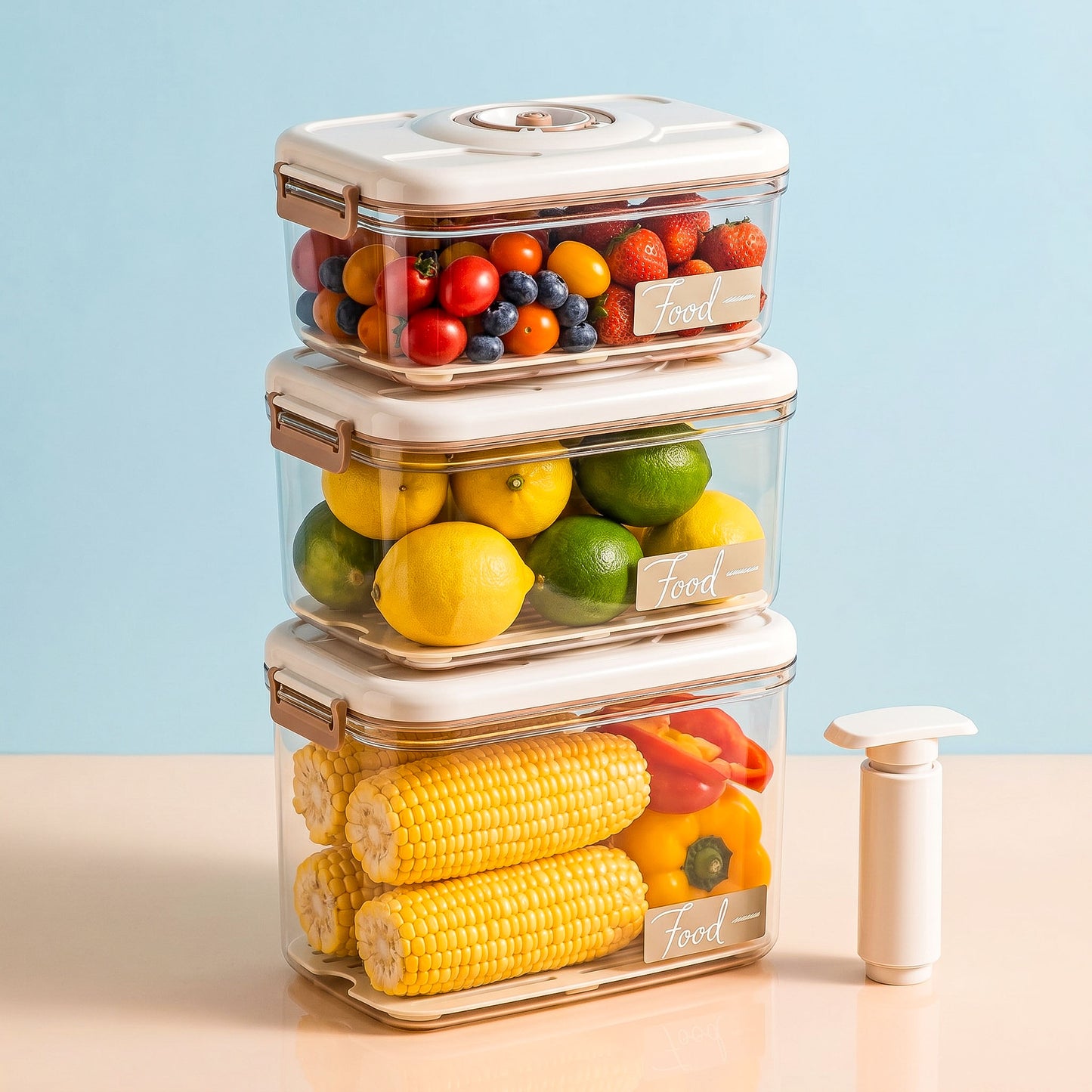 VacuSeal Vacuum Storage Containers