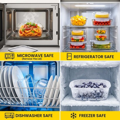 StackWell Airtight Food Containers - Set of 4