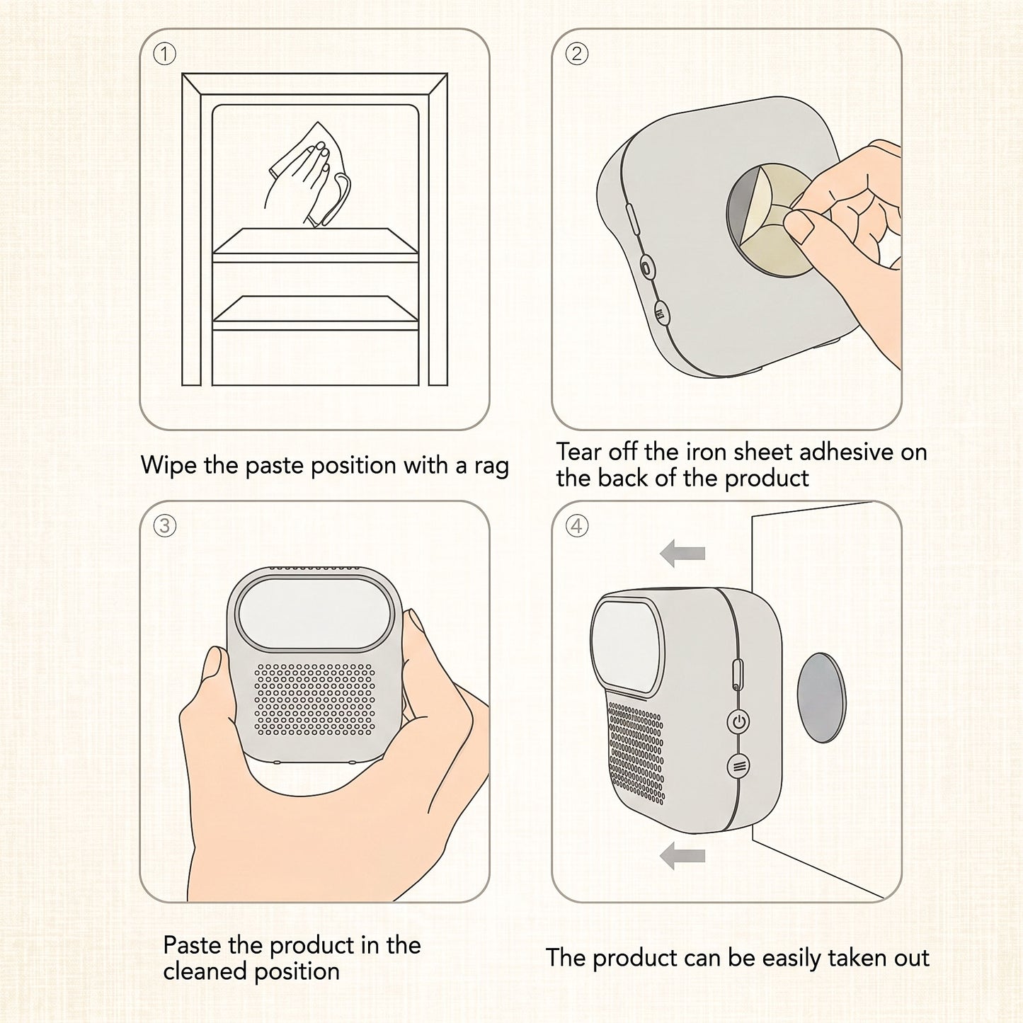 FreshGuard Fridge Deodorizer